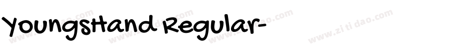 YoungsHand Regular字体转换